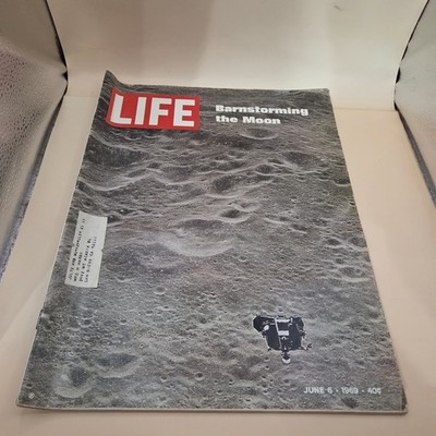 VTG Life Magazine June 6 1969 Barnstorming the Moon Photos and Feature