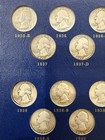 1932-1964 Washington Silver Quarter Complete Set-Whitman 9418 Deluxe Coin Album — photo 6
