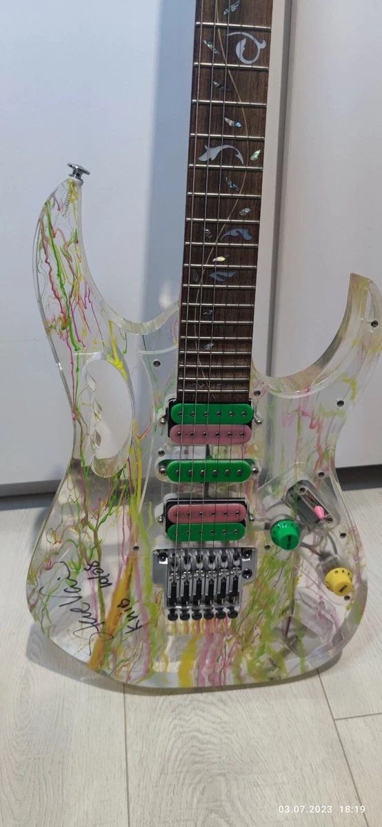 Ibanez JEM 20th Steve Vai Signature Anniversary Clear Acrylic