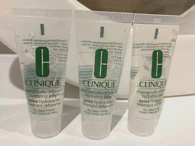 3 x Clinique Dramatically Different Hydrating Jelly travel size 0.5oz/15ml