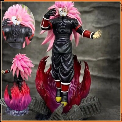 32cm Dragon Ball Z Black Goku SSJ3 Anime Figure PVC DBZ Statue