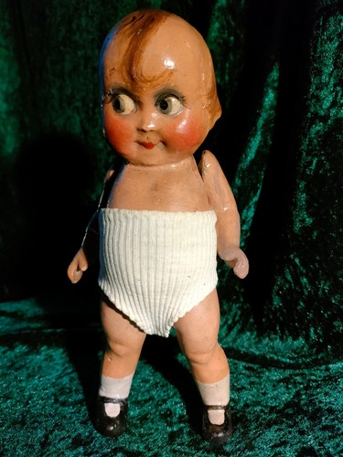 Puppenkind Kewpie, ca. 1900-1910 - Bild 1 von 11
