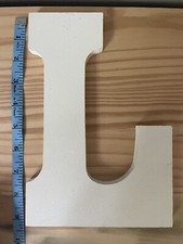 Lettre en bois 9" L