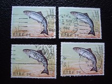 IRLANDE - timbre yvert et tellier n° 477 x4 obl (A32) stamp ireland 