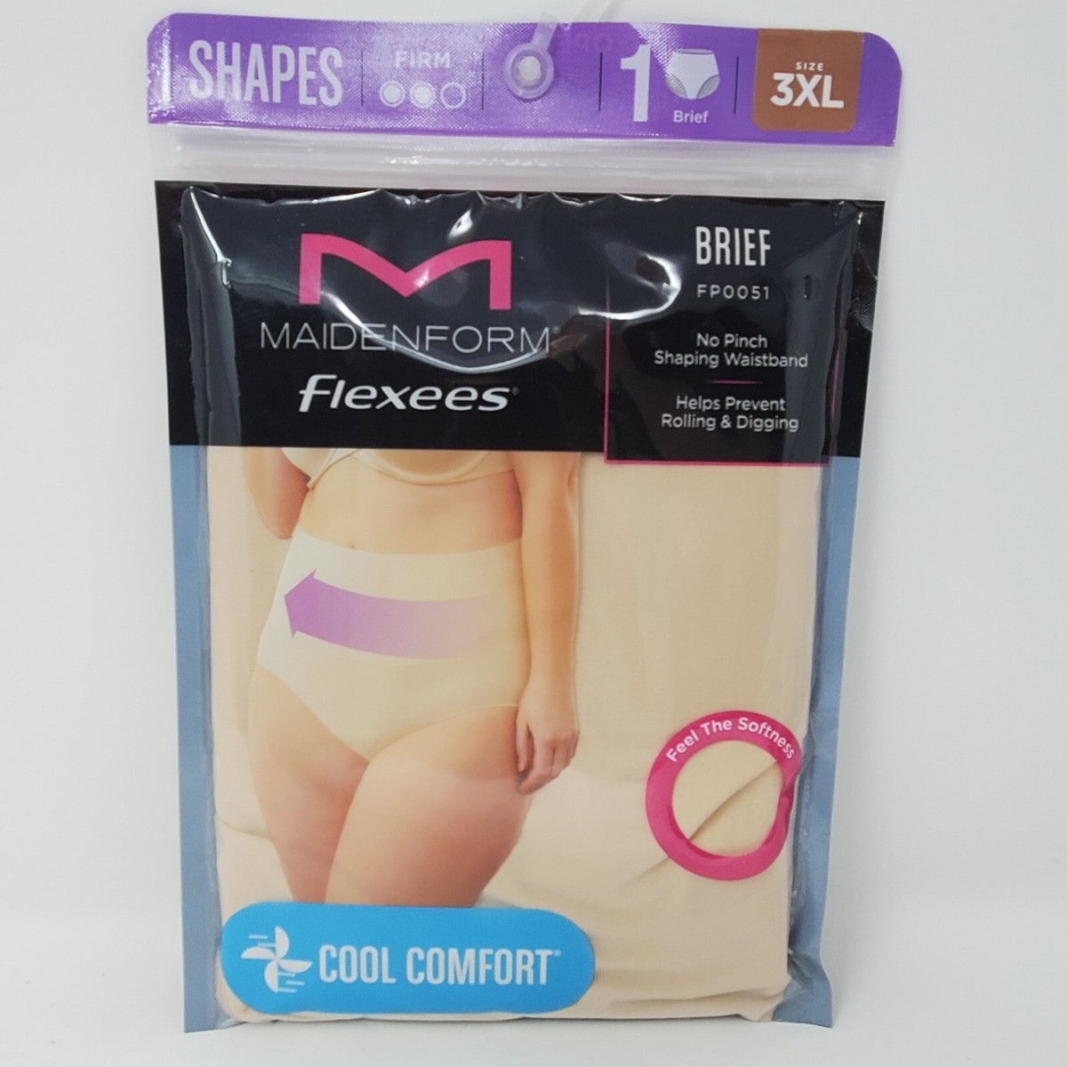 ベルフィーユみんと36 Tummy Control Shapewear Underwear Brief, Firm Control, High Waist