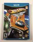 Hot Wheels: World's Best Driver (Nintendo Wii U, 2013) Ships Today!