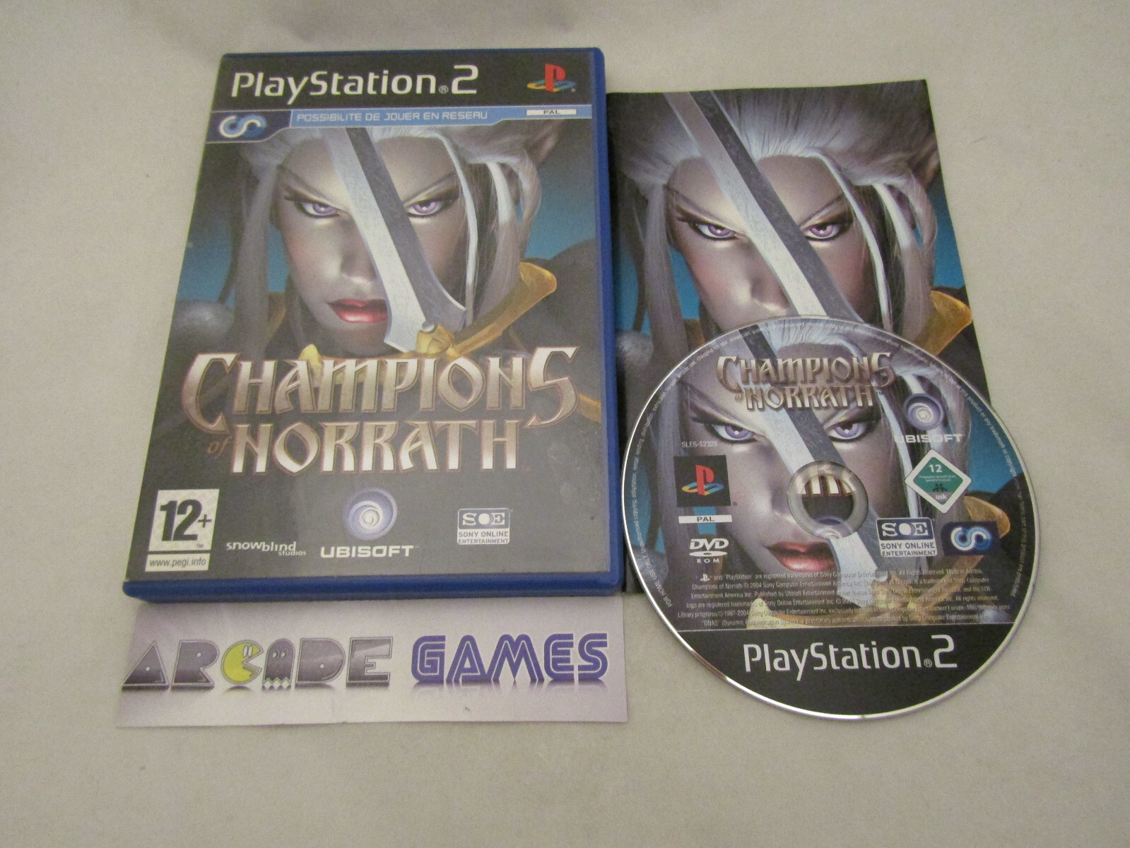 CHAMPIONS OF NORRATH PS2 PLAYSTATION 2 PAL FR (vendeur pro)