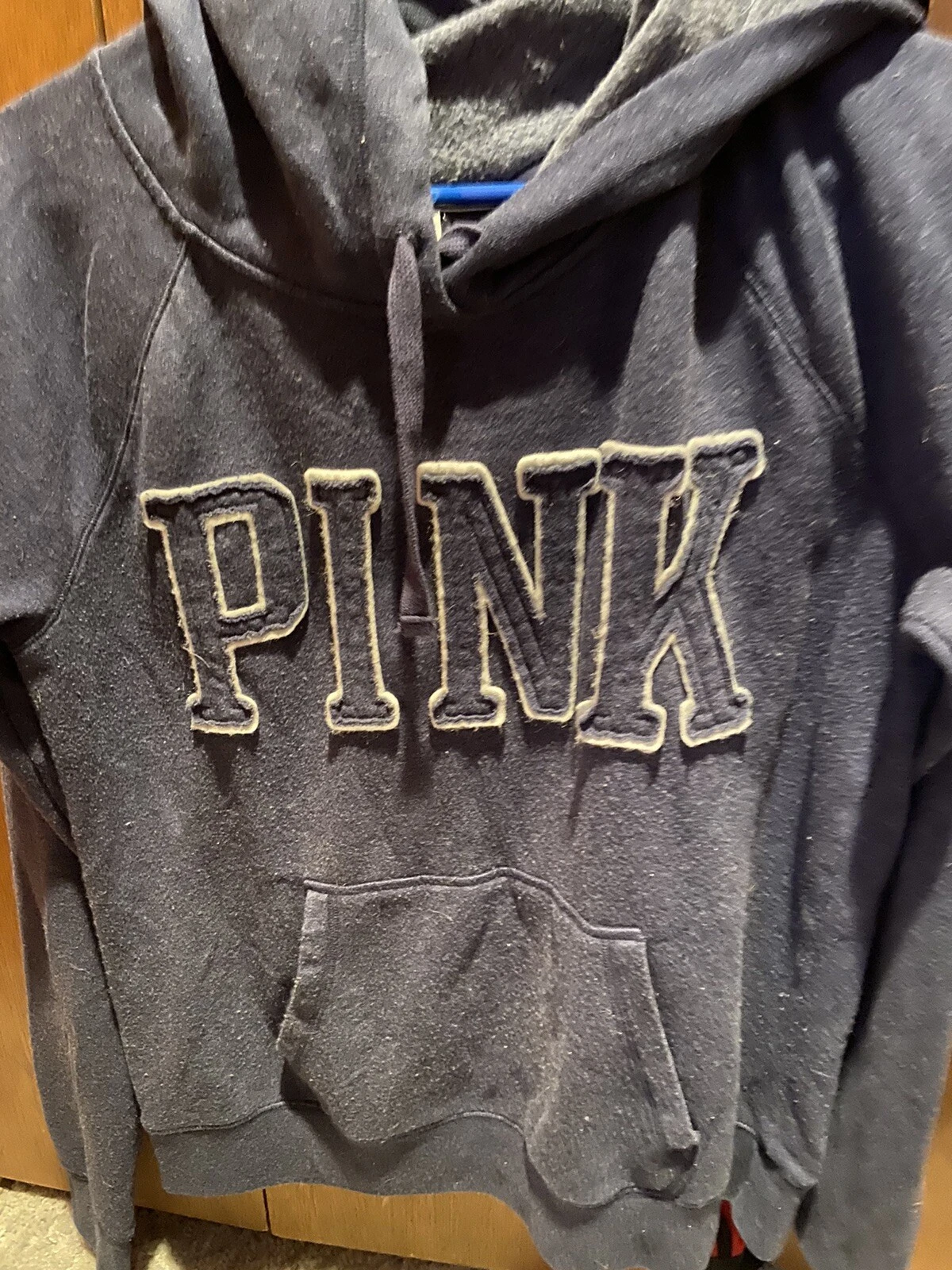 UNDERCOVER Felpa con cappuccio Victoria's Secret rosa blu navy