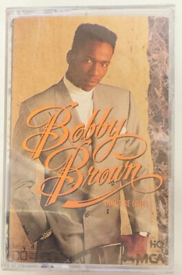 BRAND NEW SEALED CASSETTE~BOBBY BROWN DON'T BE CRUEL~OG 1988 R&B FUNK TAPE~HYPE