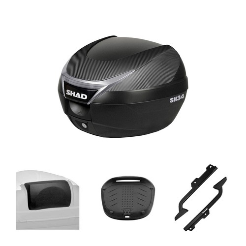 Kit Fixation Top Case SHAD SH34 - Accessoire Valise Coffre Pour Moto Scooter - Neuf