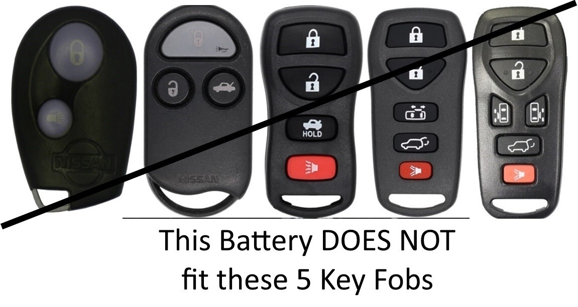5-Pack Energizer CR2032 Batteries For Nissan Smart Key Fobs & Remote Keyless Entry 11 thumbnail image