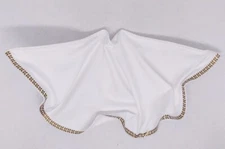 SU-MF-C-MVSZM: 1/12 Wired white cape with gold trim for McFarlane Movie Shazam