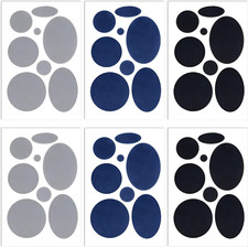 48Pcs down Jacket Repair Patch Kit, Nylon Fabric Repair Patch for Puffer Jackets