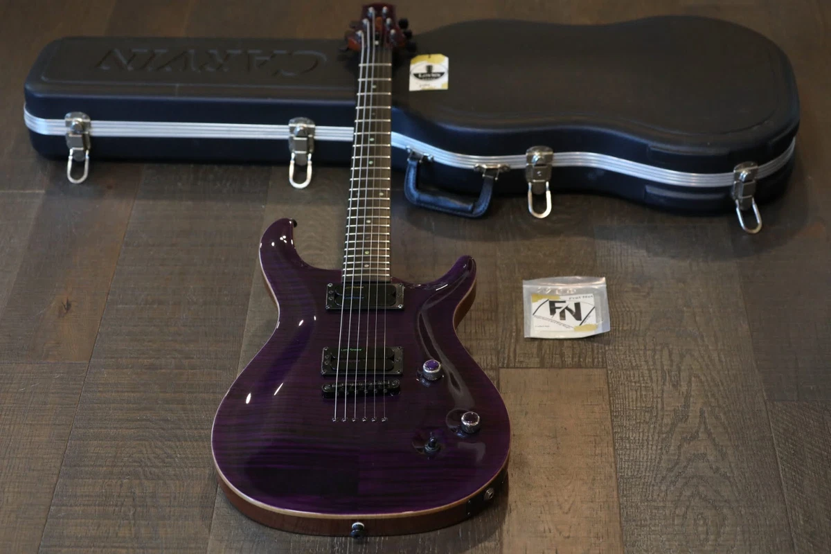 Carvin CT 6 California Carved Top Electric Guitar Figured Purple