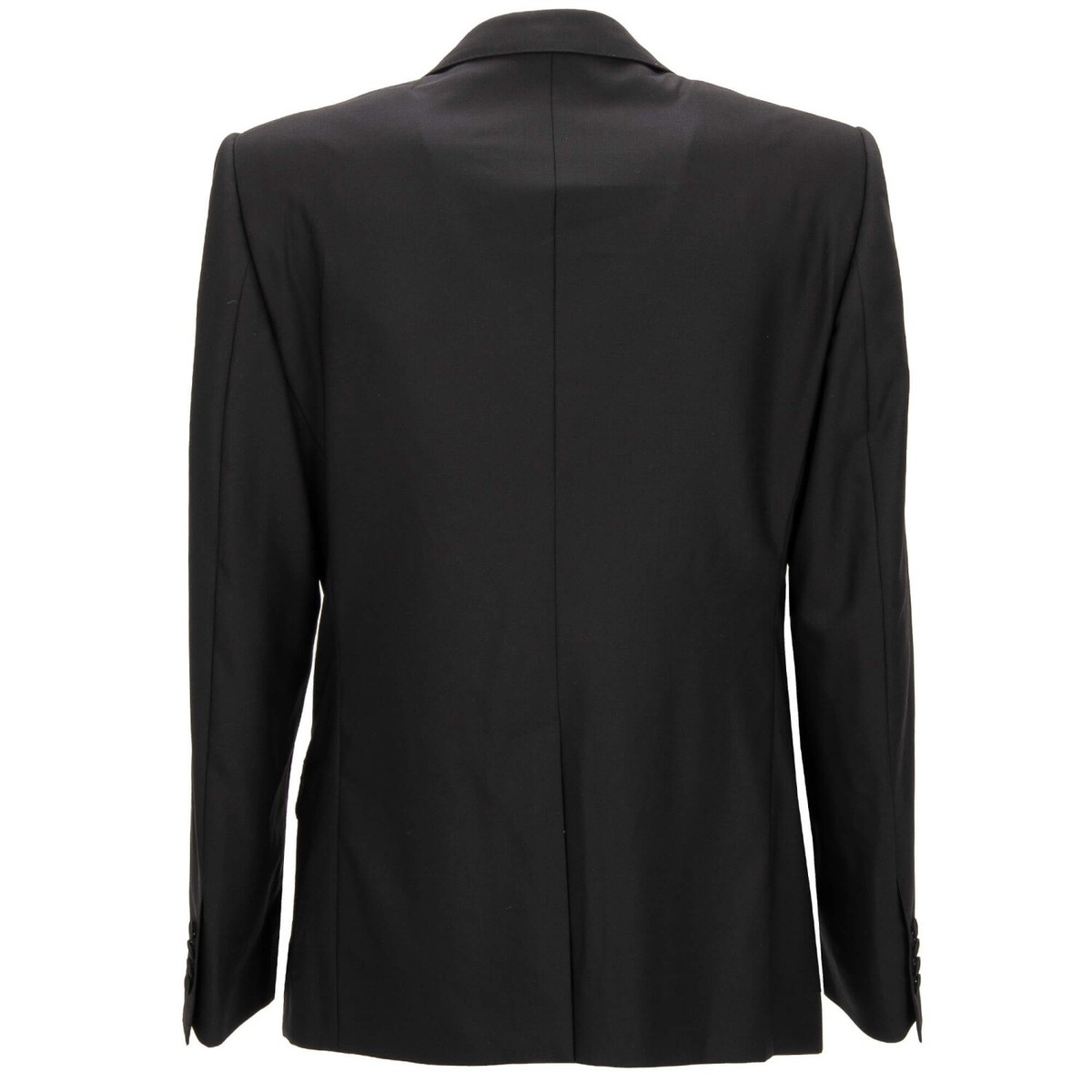 DOLCE & GABBANA Peral Sequins Embroidery Tuxedo Blazer Black 54 44
