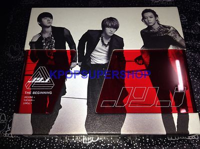 JYJ CDアルバムセット JYJ The Beginning Normal Ed CD Great Cond OOP Limited Edition TVXQ
