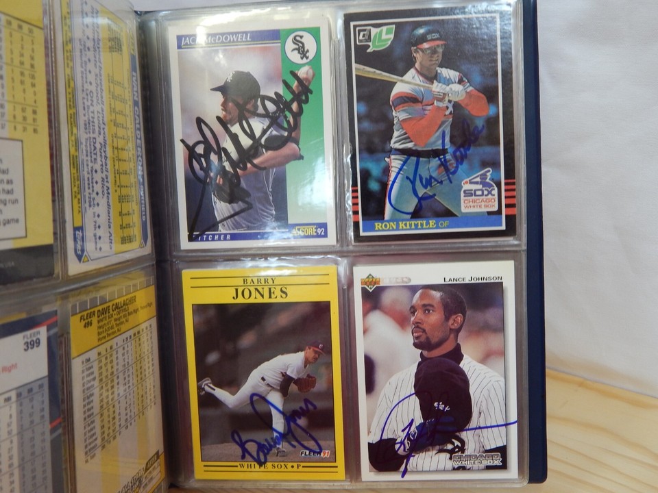 Baseball Collection of 45 Hand Signed Cards From Private Collector Very ...