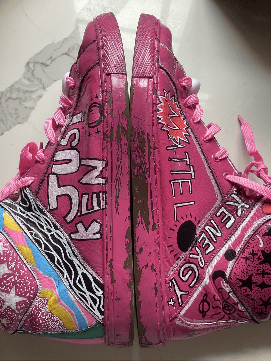 Kenneth Cole Reaction Hand Painted Barbie Core Ken Shoes Sz 12 Ken Shoes Review : r/Barbie main image 4