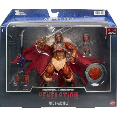 NEW Mattel Masters of the Universe Masterverse Revelation 7" King Grayskull MOTU