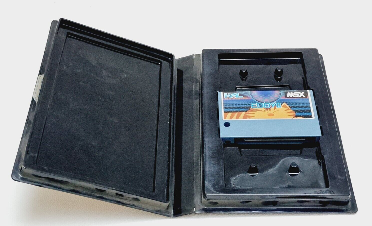 Vintage MSX ROM HAL Laboratory EDDY 2 Video game Cartridge 1985