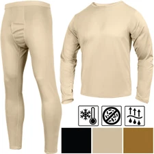 Silk Weight Thermals Gen III Military ECWCS Underwear Long Johns Shirt or Pants
