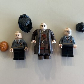 LEGO Minifigure Lot Rubeus Hagrid 4738 + Ron Weasley & Harry Potter