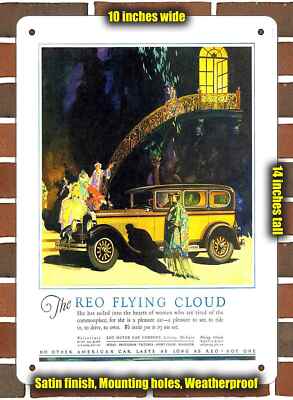 Metal Sign - 1928 Reo Flying Cloud - 10x14 inches