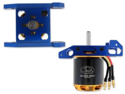 Hirobo Motorhalterungsumrüstkit (Bolzenabstand 25Mm) : Motor_Halterung_C_25