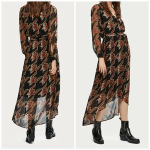 scotch and soda wrap dress