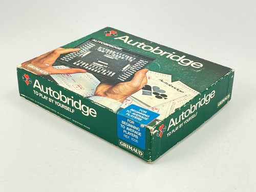 Vintage Bridge Autobridge Card Playing Game Play Yourself Manuals Cards USA - Picture 13 of 16