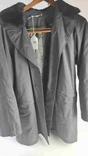 Emme By Marella Womens Coat With Zip Liner Black Size 4