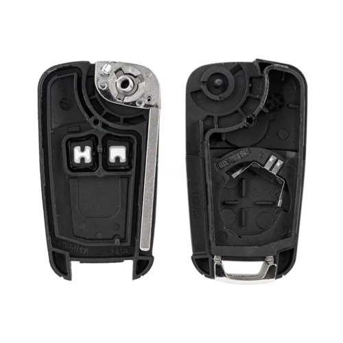 Car Flip Key Fob Case Shell Replacement for Vauxhall Opel Mokka Meriva Karl Viva - Picture 6 of 12