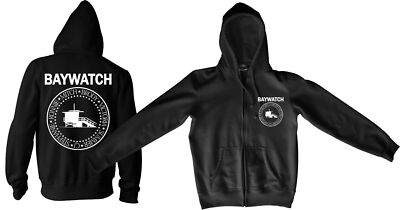 Baywatch 2 ZIPPERJACKE Lifeguard David Hasselhoff,Kult,Miami,Florida,Lifeguard