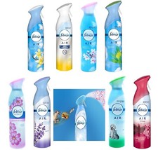 Febreze Air Mist Air Freshener Eliminates Odours Spray 300ml Select Scents