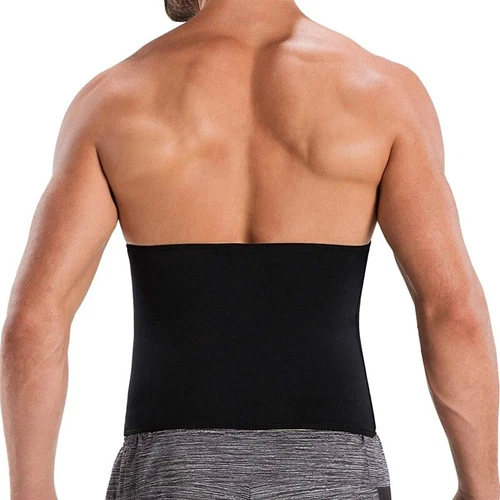 Sudore sauna dimagrante uomo body shaper tagliavita allenatore cincher cintura brucia grassi - Foto 13 di 22