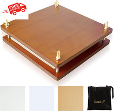 Flower Press-Flower Press Kit with Storage Bag,Large Wooden - DIY Arts and Craft