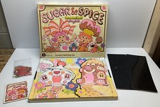 Vintage 1981 SUGAR  SPICE Scratch n' Sniff Playset Colorforms USA See Pictures 