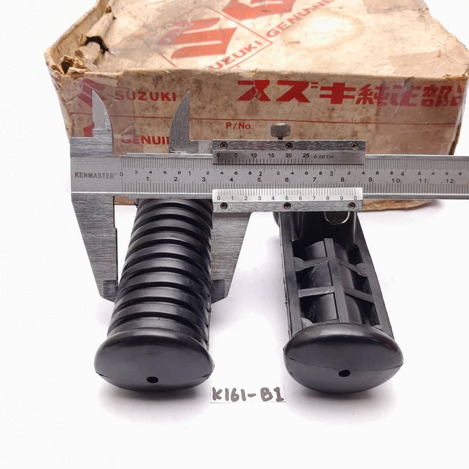 La clavija delantera de goma puede adaptarse a Suzuki A100 TS50 K10 K11 M30 NOS 2 piezas Foto 4 de 4