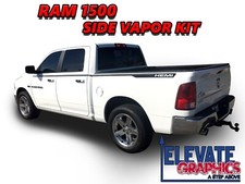 For Dodge Ram 1500 Graphics Side Vapor Stripes Vinyl Decals Stickers 2009-2018