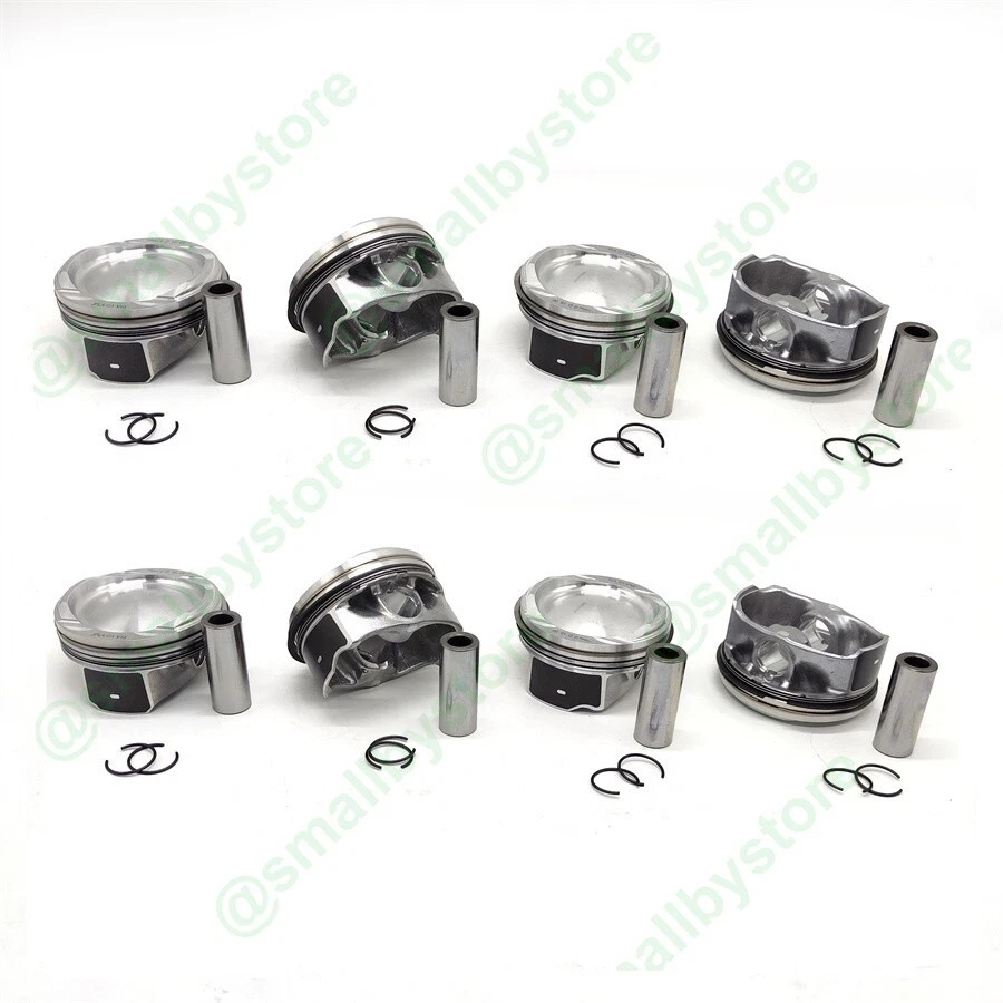 8x Piston with Ring range rover SC SVR 5.0T AJ133 L499 SVR piston 92.5mm +0.5 - Image 2 of 2