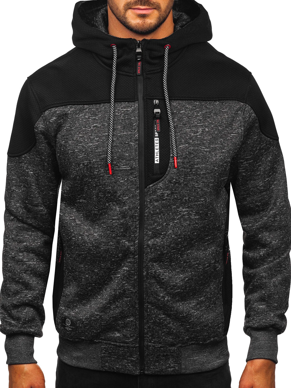 SACAI Felpa con cappuccio felpa con cappuccio uomo fantasia BOLF