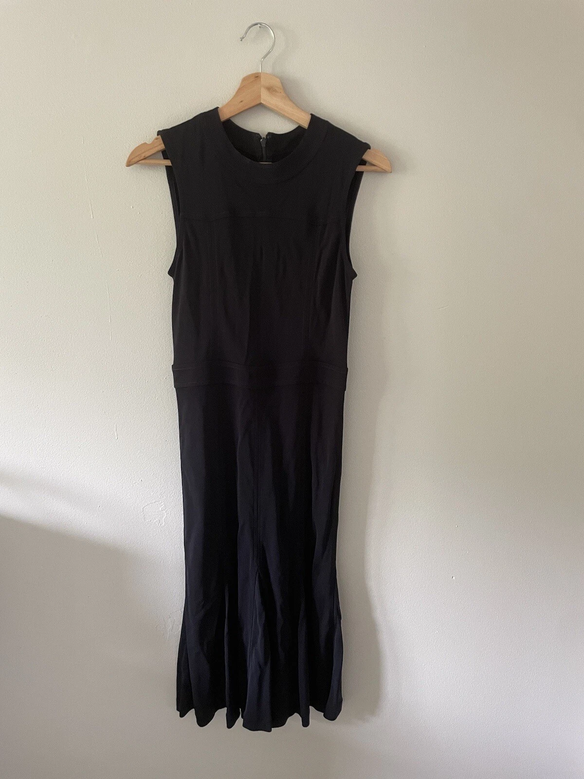 TORY BURCH AUBREY ABITO MIDI NERO matrimonio ospite cocktail