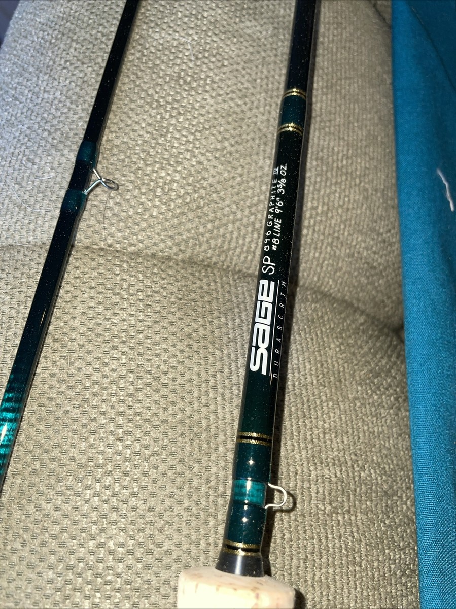 Sage Sp 896 🇺🇸🔥🐟💎Fly Rod 100% Complete (Mint With 100 Sage Sp 896 🇺🇸🔥🐟💎Fly Rod 100% Complete (Mint With 100