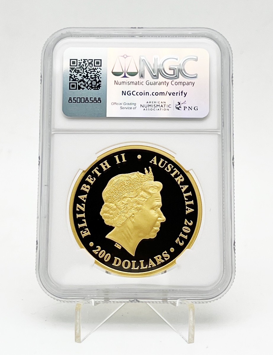 Australia 2012 200$ Queen Elizabeth II Diamond Jubilee 2 oz