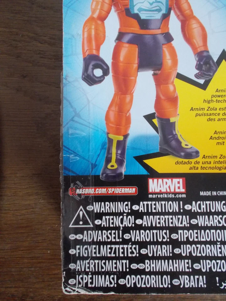 Figurine Armin Zola Ulitimate Spider-Man Hasbro 2015 - Photo 4/4