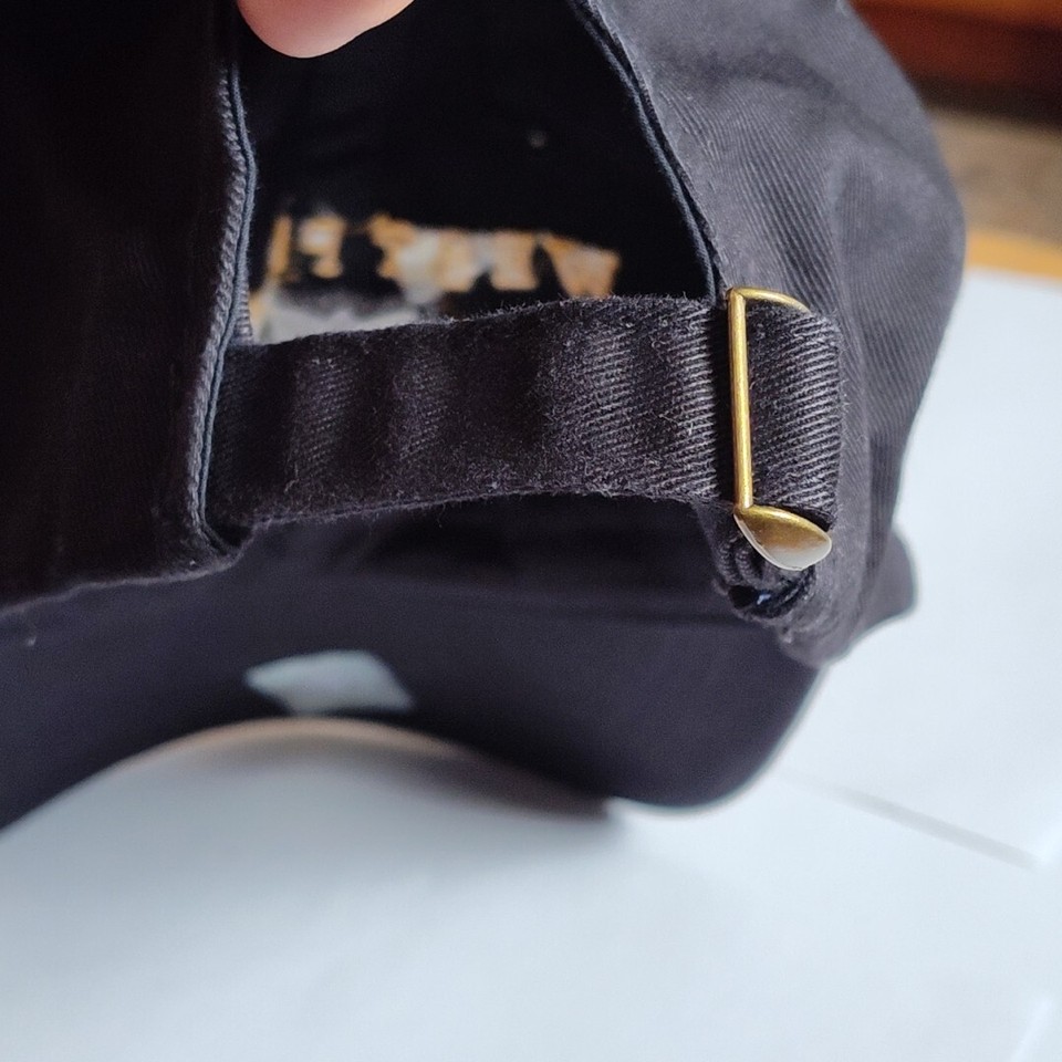 West Point hat black Lightweight Breathable Adjustable Strap Logo Adult