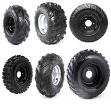 6" 7" 8" 10" Wheel Tire with 3 Lug 4 Stud Rim 145/70-6 16x8-7 Go kart Quad bike