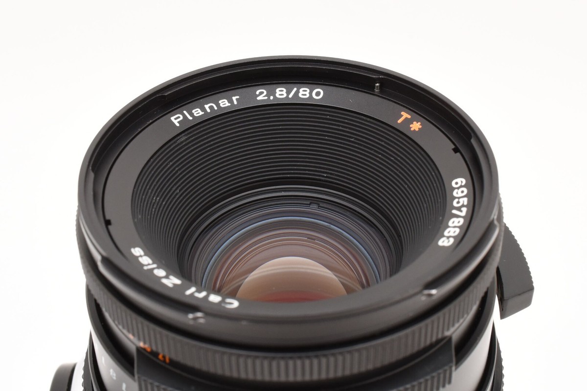 ★美品★HASSELBLAD 500C/M CF 80mm＋A12 III Mint】Hasselblad 500CM 500C/M Silver Camera CF 80mm f2.8 T* Lens