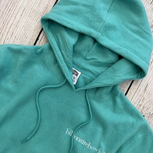 M1 -- NWT aqua blue BILLIONAIRE BOYS CLUB pullover sweater hoodie men's XL - Picture 3 of 9