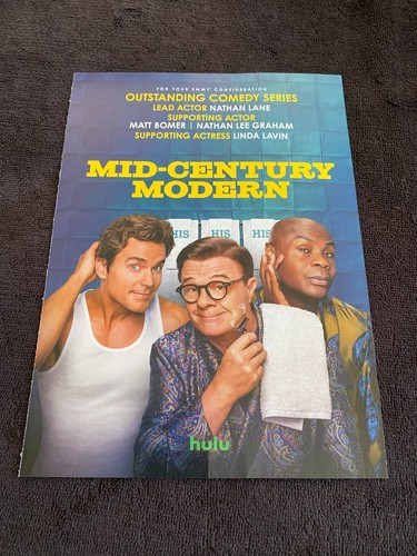 MID-CENTURY MODERN 2025 Emmy ad Best Comedy, Nathan Lane, Matt Bomer, Nathan Lee - 第 1/1 張圖片